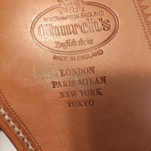 New Church's Double Monk Loafers Brown 6UK. 7US - Picture 3 of 15